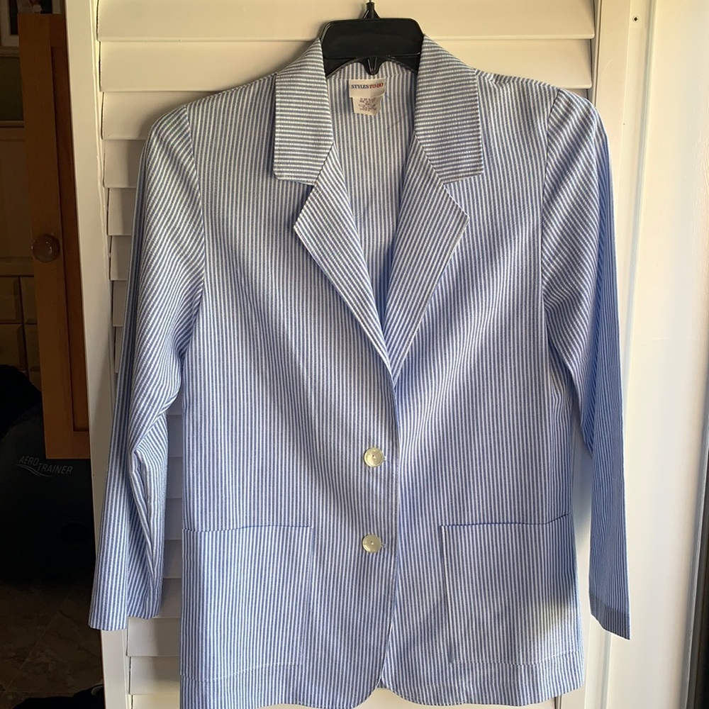 XS Pin Stripe suit jacket